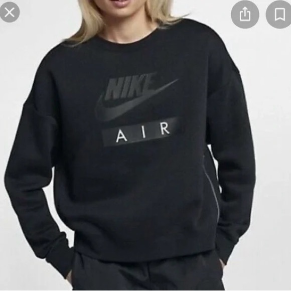 Nike Tops - Women's Nike Air Logo Crew Sweatshirt Size XS